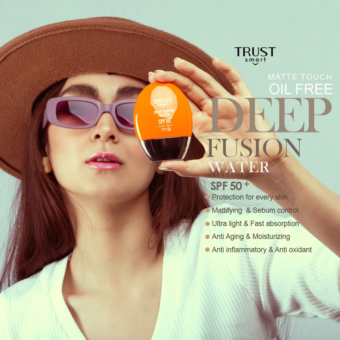 کرم ضدآفتاب دیپ فیوژن واتر تراست اسمارت SPF50