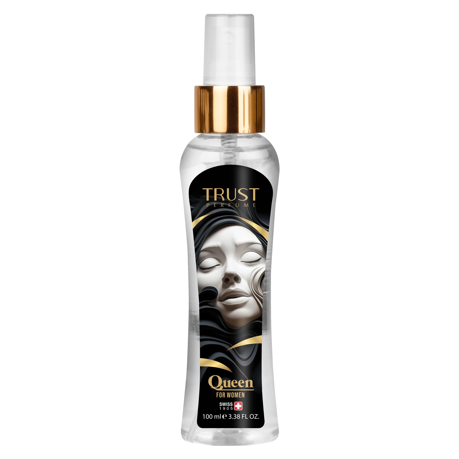 بادی میست زنانه تراست مدل Queen با حجم 100 میل